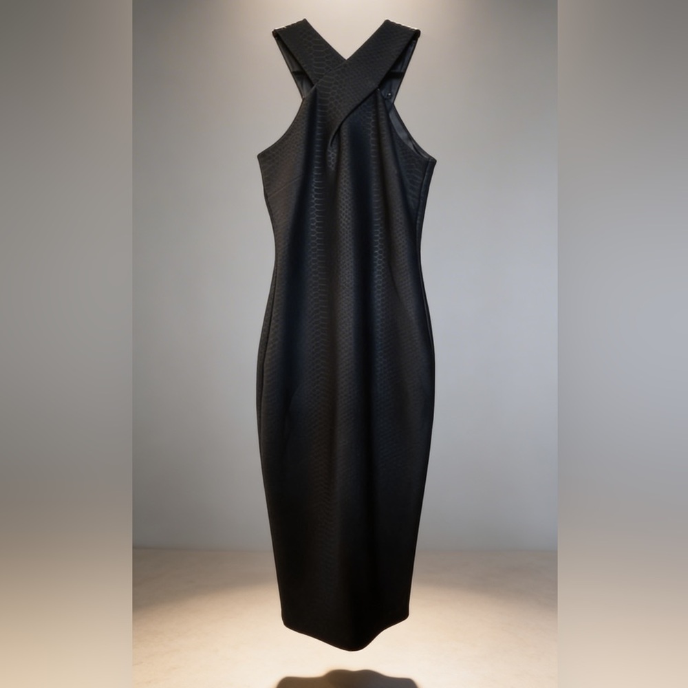 Yes Baker Elegant Black Sleeveless Dress